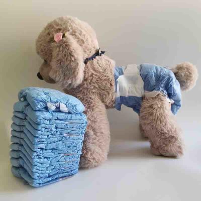 China Pet Diapers for Dogs Cloth-like Film or PE Film Backsheet Sustainable and Eco-Friendly for sale