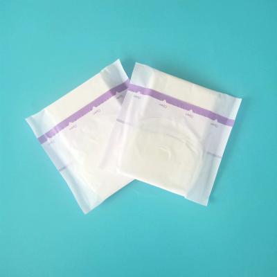 China Winged Disposable Feminine Hygiene Sanitary Napkins with Breathable PE Film Backsheet for sale