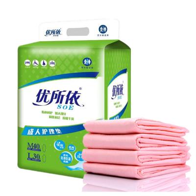 China 3D Leak Prevention Channel Disposable Bed Liners for Bladder Leakage Protection for sale