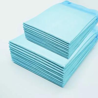 China 100*120cm Disposable Underpad Surgical Bed Cover 100% Pure Cotton Nursing Pad 5-Layer Adult Underpad for sale