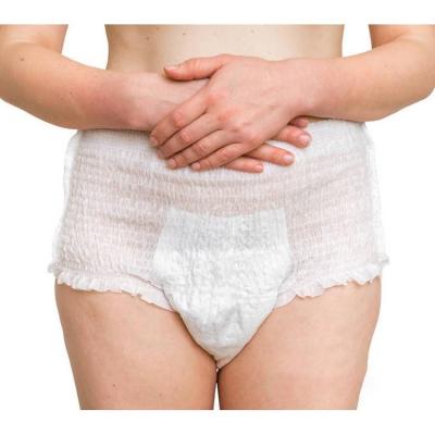 China Disposable Ultra Plus Size Women's Sexy Underwear Panty Diaper with Medical Absorbency for sale