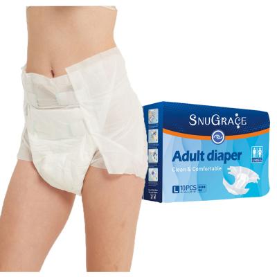 China Fluff Pulp Material Adult Diapers for Maximum Absorbency and Comfort in Hospital for sale