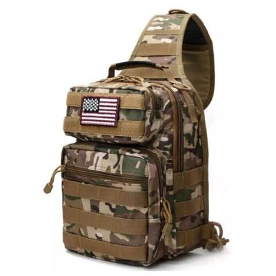 China Waterproof Tactical 600D*900D Sling Body Bag Army Shoulder Bag Military Cross Chest Bag for sale