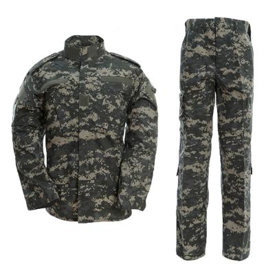 China Rip-Stop CHENHAO Camouflage Woodland Hunting ACU Military Uniform Mens Tactical Jacket & Combat Pants Set for sale