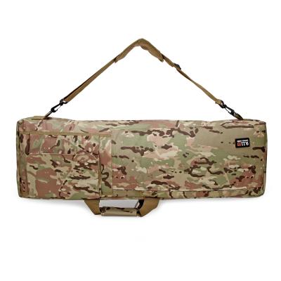 China Reinforced Padded Folding Case CHENHAO Rifle Fishing Pole Case Long Gun Drag Bag Soft Tactical Fishing Bag for sale