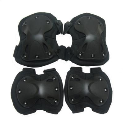 China Tactical Universal Sport Pad X Shape Knee And Elbow Protective Pad Cushion Set Kit Military for sale