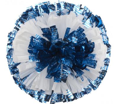 China Target Color Factory in China Metallic Bullseye Target Pom Cheerleading Poms for sale