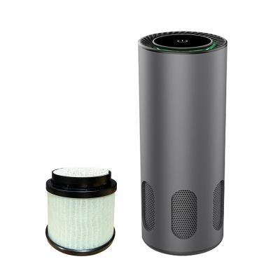 China Commercial 2022 Activated Carbon Ionic Air Purifier Usb Multi-layer Purification Filter H13 Hepa Small Manufacture With Filter for sale