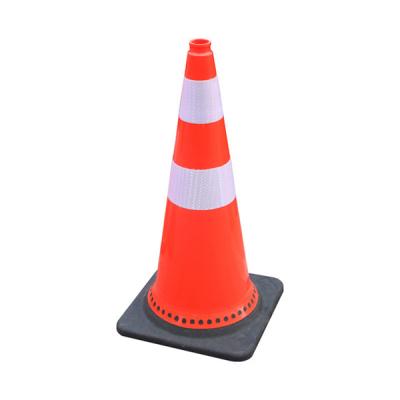 China High Visibility Wholesale Price Support Custom Red Green Traffic Cones Road Traffic Cone Custom Traffic Cone Topper Tape 9 Meters for sale