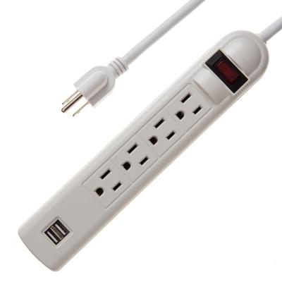 China ZHONG XING American Residential/Multipurpose Power Strip with USB Ports for sale