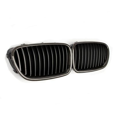 China High Quality M Color Mesh F18 Grill Slat Single Line Single Line Front Slat Grill For BMW 5 Series M5 2010-2017 for sale