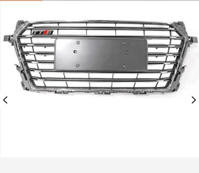 China ABS Front Bumper Auto Grill For Audi TTT Factory Price Change To TTRS TTS 2015-2018 High Quality Matte Silver Grill for sale