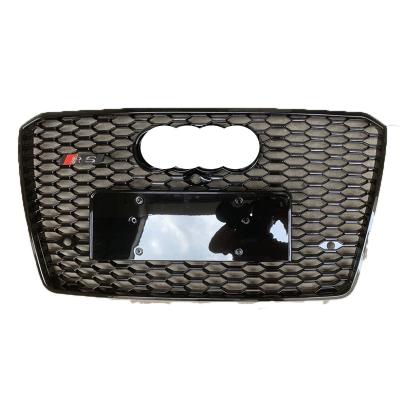 China ABS RS8 Front Grill For Audi A8 S8 D4PA Center Honeycomb Grill Refit For A8 S8 Accessories Rs8 Grill 2015 -2018 for sale