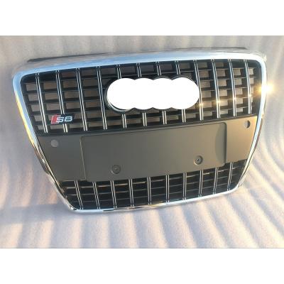 China ABS Front Grill For Audi A8 Front Bumper Auto Grill For Audi A8 High Quality Mesh Grill 2005-2010 for sale