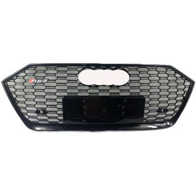 China ABS S7 RS7 FRONT GRILL FOR AUDI A7 HONEYCOMB RS7 GRILL ABS A7 2019-2022 High Quality Material for sale