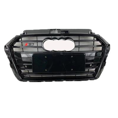 China ABS Material Grill A3 S3 Style Front Grill For Audi A3 S3 2017 2018 2019 2020 for sale