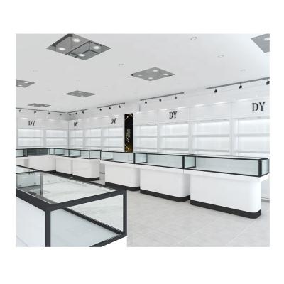 China Factory offer luxury jewelry store counter design, jewelry counters, build your brand and promote sales for sale