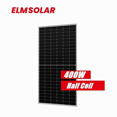 China Solar Power System high Effectiveness mono 144cells solar panel 405watt  Photovoltaic Panel panel perc half cut for sale