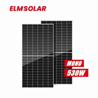 China Solar Home System ELM hot sale high efficiency 188mm half cell solar panels 500w 530w 550w sun power solar panel for sale