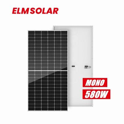 China Hot Promotional Chinese Factory Solar Power Panel Home System 550w 580w PV Panels Mono Solar Power Panel for sale