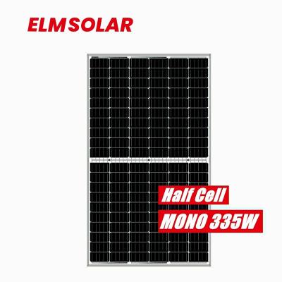 China High Efficiency Home Solar Panel 330w 335w Half Mono Cells Monocrystalline Silicon Solar Power System for sale