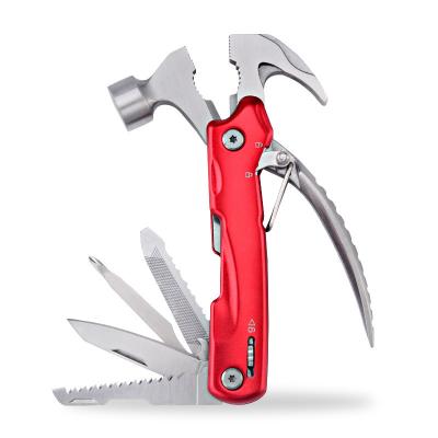 China Wholesale Multifunctional Portable Home Multifunctional Claw Hammer Camper Hammer Stainless Steel Machinist Hammer Makers Tools for sale