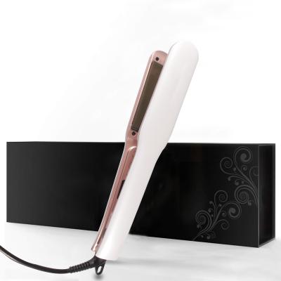 China Outdoor Nano Titanium Display Hair Straightener Hair Coatings Straightener Hair Flat Iron for sale