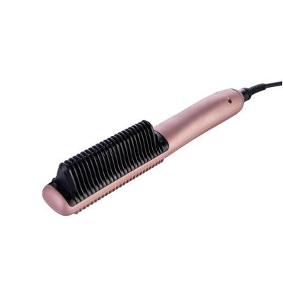 China LED Display Hair Straightener Brush Outdoor Electric Quick Hair Brush Professional for sale