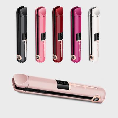 China Portable Usb Rechargeable Mini Cordless Hair Straightener Car Straighteners for sale