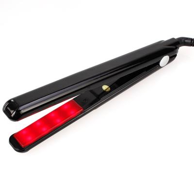 China Popular Ultrasonic Flat Infrared Cold Hair Straightener Cold Iron Treatment Hair Care Flat Iron for sale