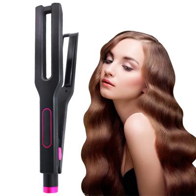 China Outdoor New Arrival Double PTC Ceramic Heater 360 Degree Swivel Clip Rhigh Temperature Hair Straightener for sale