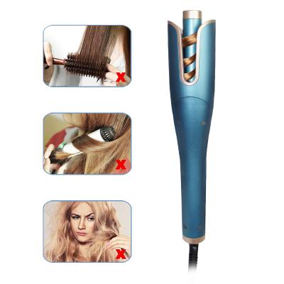 China Hair+straightening hair magic wand hair curler curling curler portable pro turning curler automatic hair curler electric hair curling iron for sale