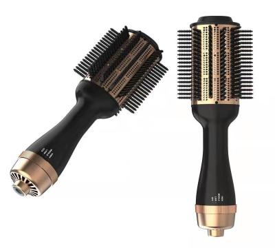 China Ionic Less Heat Damage Hair Dryer And Straightener Brush Comfy Hot Airbrush for sale