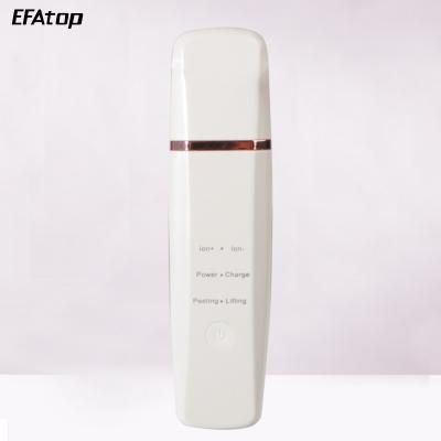 China Ultrasonic Pore Cleanser Blackhead Acne Skin Spatula Ion Cleanser Shrink Machine for sale