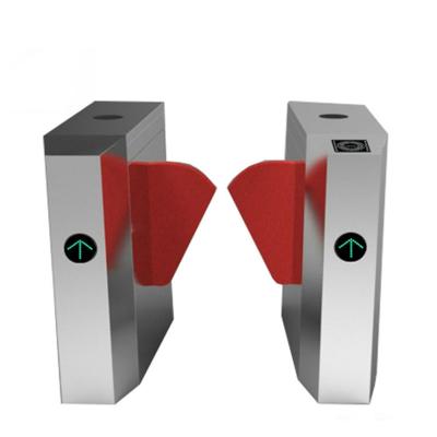 China Optical Smart Pedestrian Barrier Gate Entrance Sliding Electronic Turnstile for sale