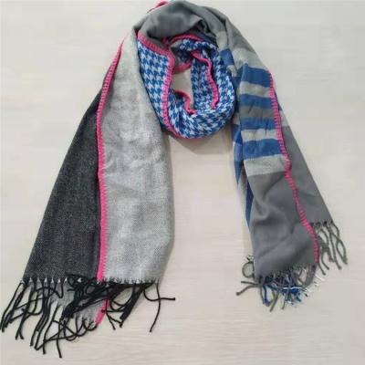 China 2021 Winter Scarf Models Various Color Warm Wholesale Multiple Acrylic Scarves For Men for sale