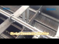 0.8-1ton/h sludge dewatering screw press for wastewater treatment