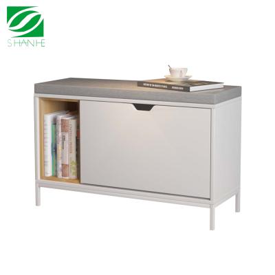 China Modern Europe Shanhe Corridor MDF Bench With Storage for sale