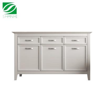 China shanhe furniture chest of solid wood white wooden drawers for bedroom for sale