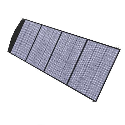 China 200w 18V 11.1A Monocrystalline Silicon Portable Solar Panel Folded Bag 156.75mmx156.75mm for sale