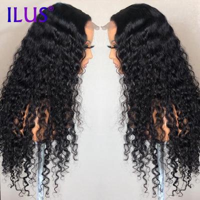 China Afro Yaki Kinky Curly Crochet Dreadlocks Afro Curly Hair HD Natural Black Color Lace Front Human Hair Kinky Curly Wigs For Black Women for sale