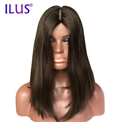 China High End Natural Blonde European Silk Straight High End Jewish Wig Factory Supplier Factory Supplier Hide Autumn Band Hair Wig Manufacturer For Women for sale