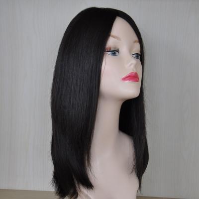 China Russian Luxury Straight Kosher Light Brown Lace Top Hair Wig Virgin Hair Quality Supplier Jewish Ilus Wig For Woman for sale