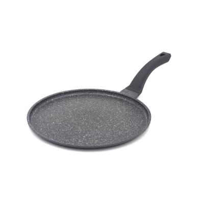 China Viable Die-Cast Aluminum Round Non-Stick Frying Pan With Handle for sale