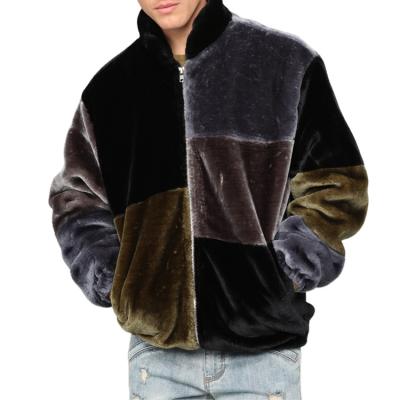 China Keep Warm 2020 Winter Coat Custom Made Men Keep Warm Faux Fox Fur Coat Jackets Winter Men for sale