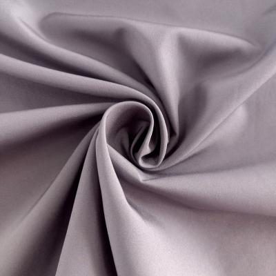 China Breathable High Quality Cotton Touch 300T Multifilament Recycled Pet Pongee Cloth Loungewear Fabric for sale