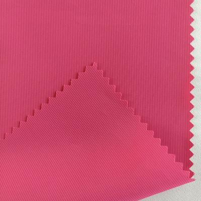 China 100% Recycled Eco-friendly Waterproof Polyester Fabric Vertical Stripes Breathable Fabric For Jacket And Vest for sale