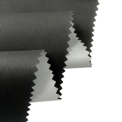 China Hot Sale Waterproof Polyester Honeycomb Pongee Fabric Bonding With White TPU Membrane For Bomber Jacket Fabric for sale