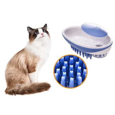 China 2021 Sustainable New Style Dog Cat Grooming 2 In 1 Massage Pet Wash Bath Brush for sale