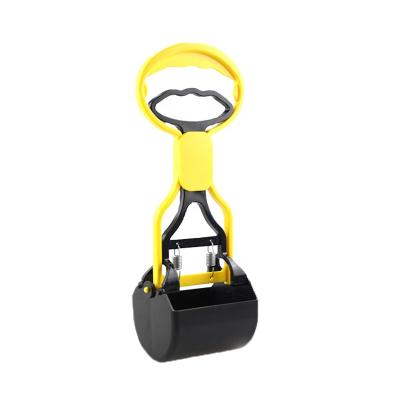 China Sustainable Wholesale Outdoor Pet Supplies Care Products Handle Dog Doggie Long Shit Poop Pet Scooper for sale